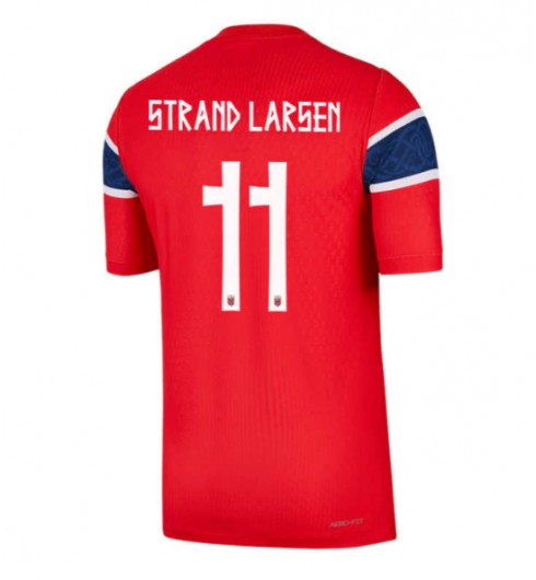 Norsko Jorgen Strand Larsen #11 Domácí Dres MS 2026 Krátký Rukáv Norsko Jorgen Strand Larsen #11 Domácí Dres MS 2026 Krátký Rukáv